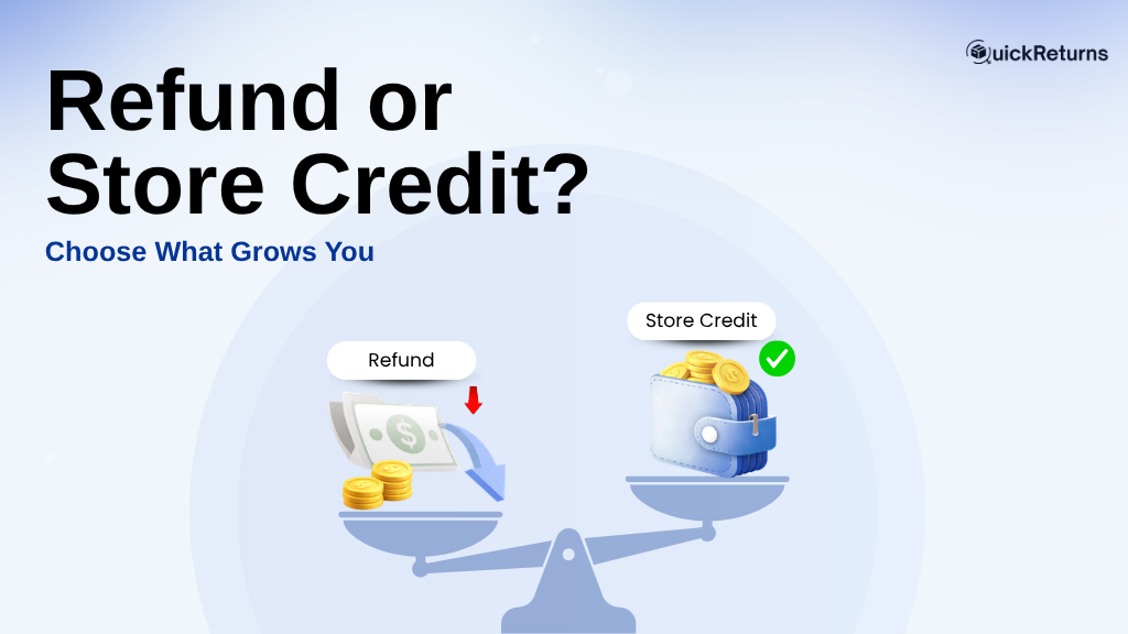 Store Credit vs Refund, which one is better for shopify refunds.